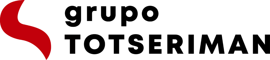 La imagen muestra el logo de Totseriman.