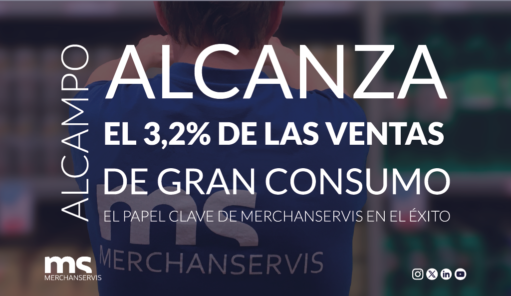 Merchanservis ayuda a crecer a Alcampo con la reposicion de sus productos