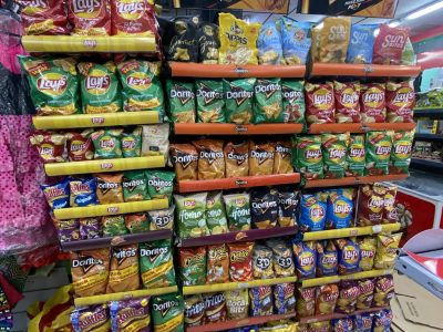 La imagen muestra un estand de Pepsico.