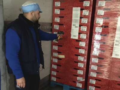 La imagen muestra como Merchanservis organiza la gestión Logística.