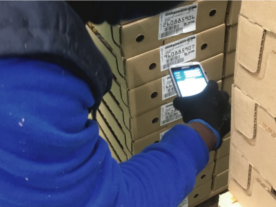 La imagen muestra como Merchanservis organiza la gestión Logística.